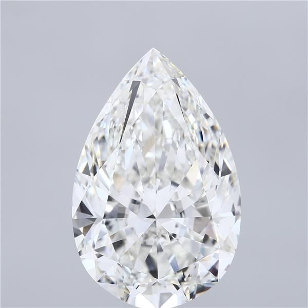 14.09ct G VS1 Rare Carat Ideal Cut Pear Lab Grown Diamond
