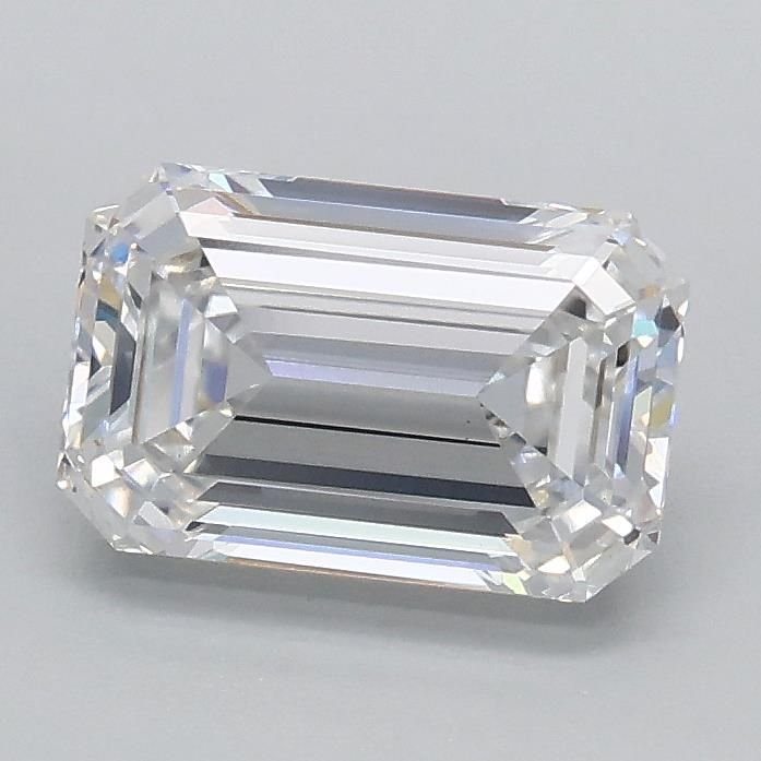 1.09ct E VS1 Rare Carat Ideal Cut Emerald Lab Grown Diamond