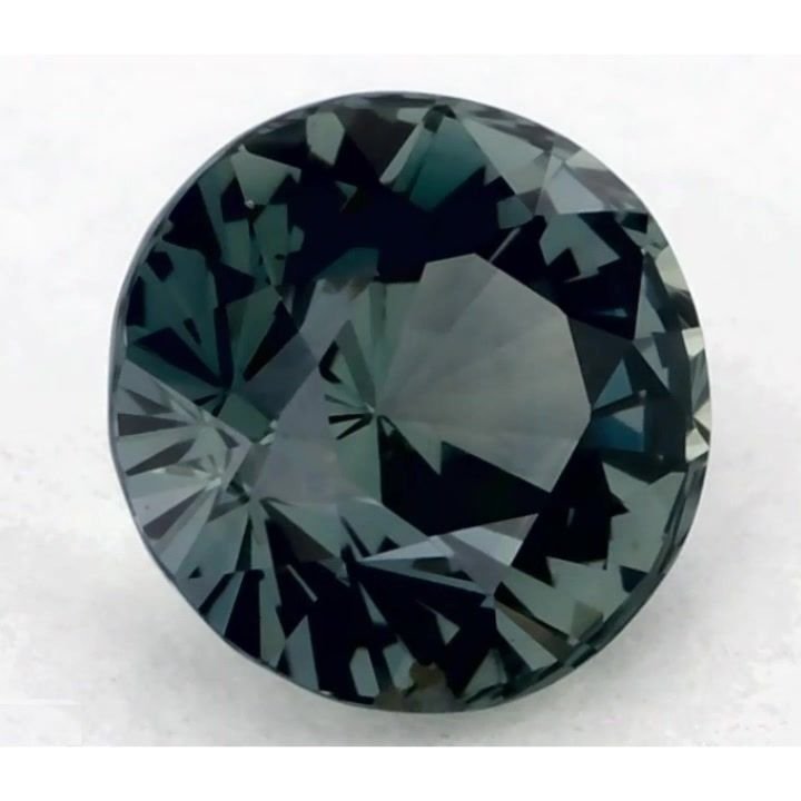 1.16 Carat Green Round Sapphire