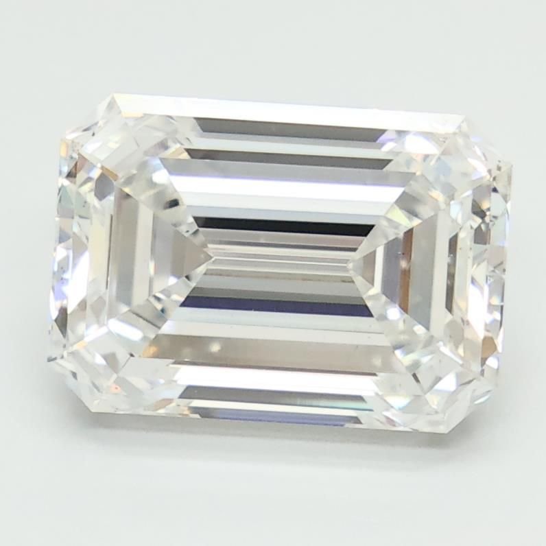 4.02ct E VS2 Rare Carat Ideal Cut Emerald Lab Grown Diamond
