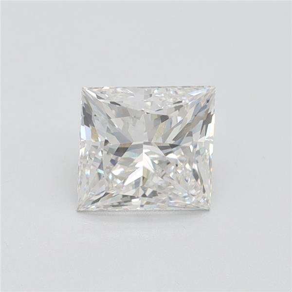 1.09ct F VS2 Rare Carat Ideal Cut Princess Lab Grown Diamond