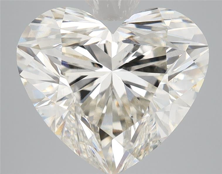 5.07ct H VS1 Rare Carat Ideal Cut Heart Lab Grown Diamond