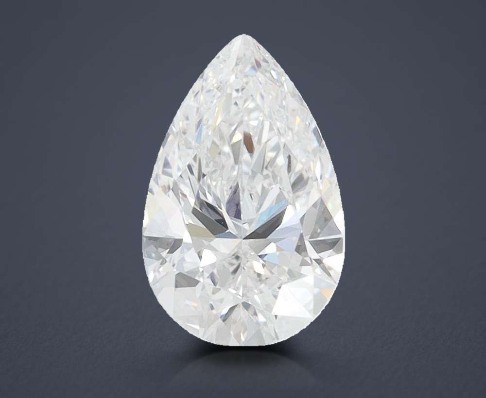 1.47 Carat Pear Lab Diamond