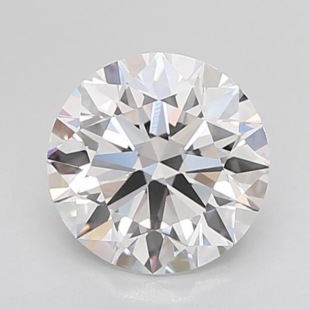 3.08ct D VVS2 Rare Carat Ideal Cut Round Lab Grown Diamond