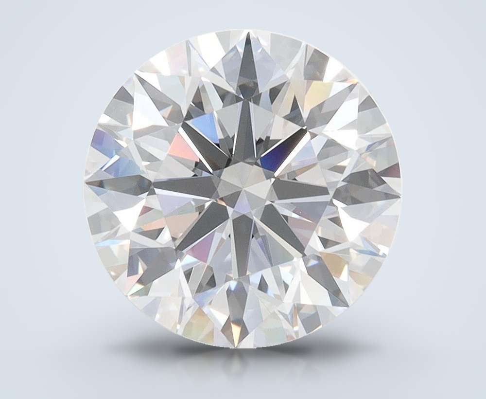 4.01 Carat Round Lab Diamond