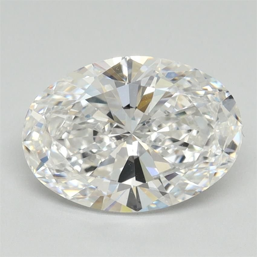 2.10ct E VVS2 Very Good Cut Oval Lab Grown Diamond