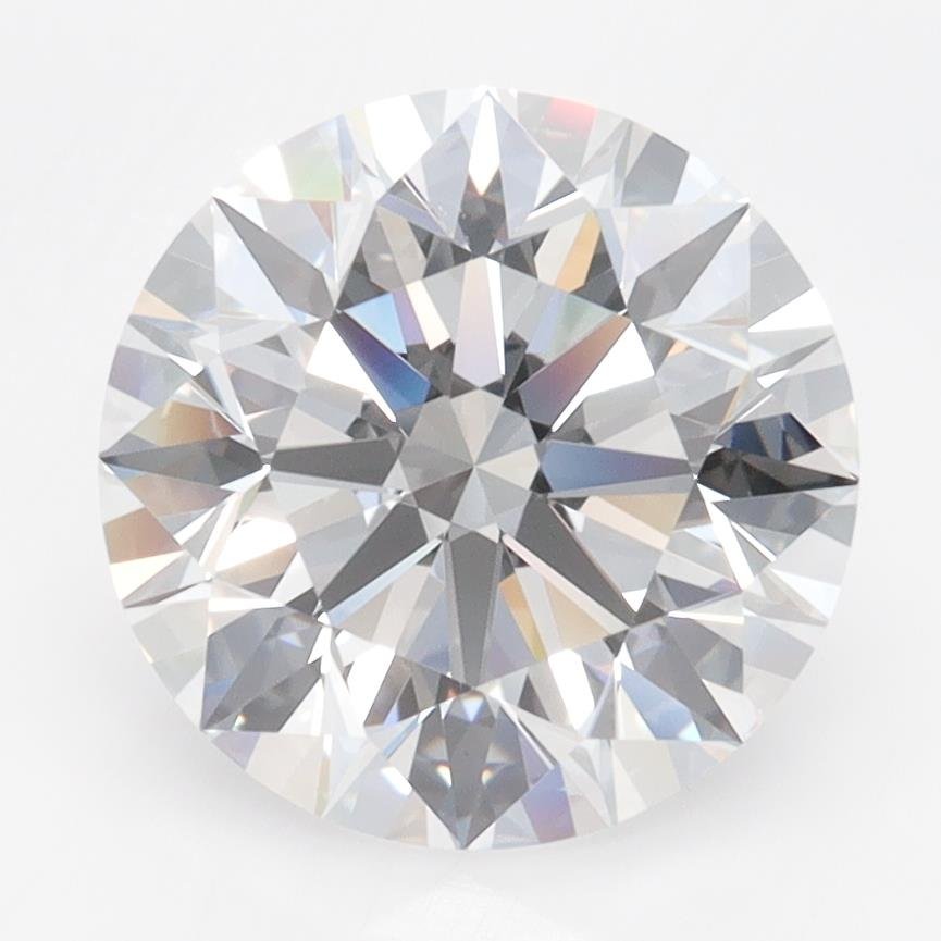 3.46ct E IF Rare Carat Ideal Cut Round Lab Grown Diamond