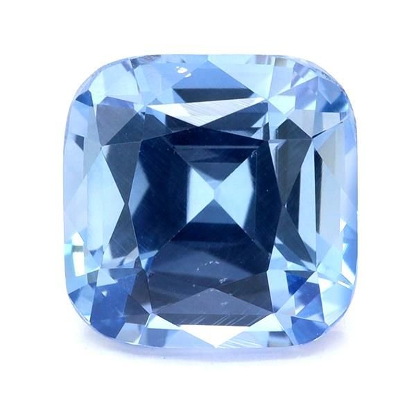 4.10 Carat Blue Cushion Sapphire