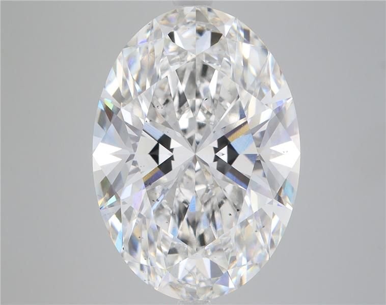 8.77ct F VS2 Rare Carat Ideal Cut Oval Lab Grown Diamond