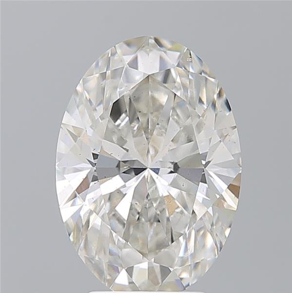 3.59ct H VS2 Rare Carat Ideal Cut Oval Lab Grown Diamond