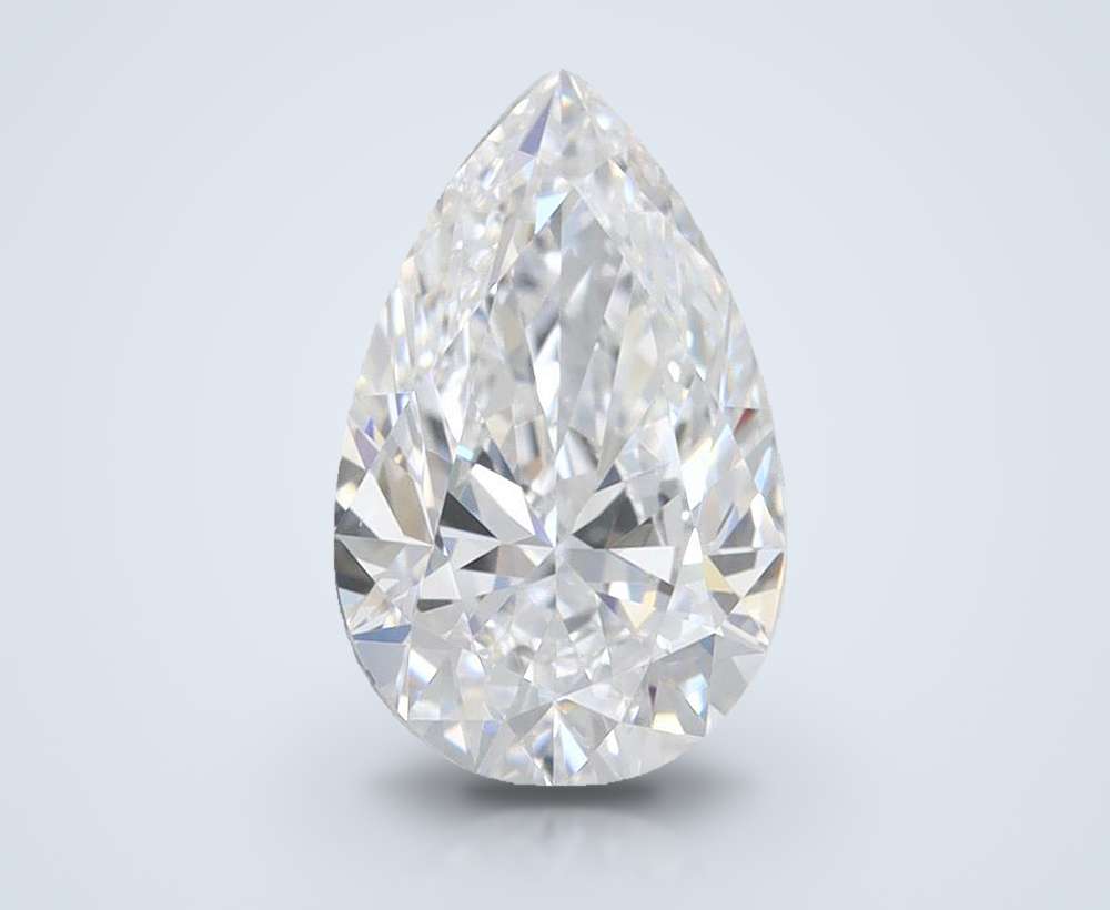 1.50 Carat Pear Lab Diamond