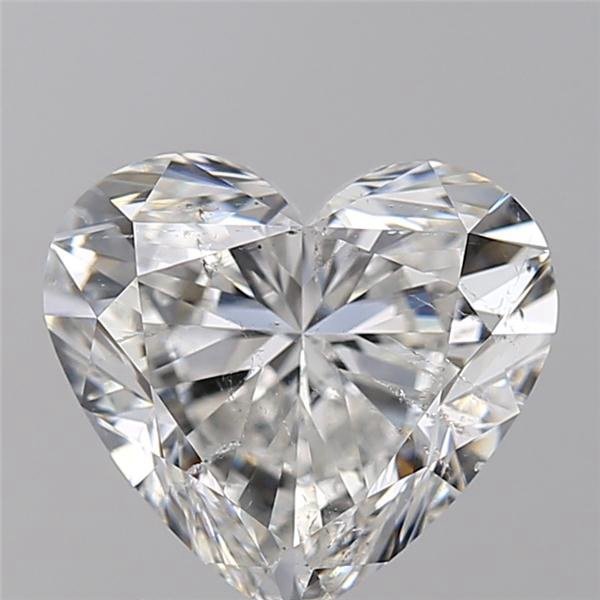 2.01ct F SI2 Rare Carat Ideal Cut Heart Diamond