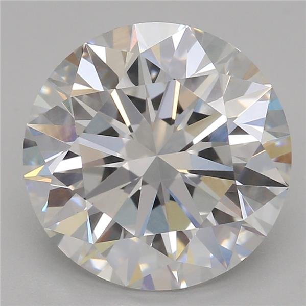 2.54ct E VVS2 Excellent Cut Round Lab Grown Diamond