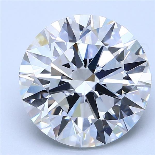 5.36ct G VVS2 Excellent Cut Round Lab Grown Diamond