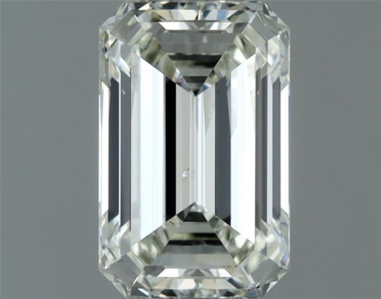 0.81ct J VS2 Rare Carat Ideal Cut Emerald Diamond