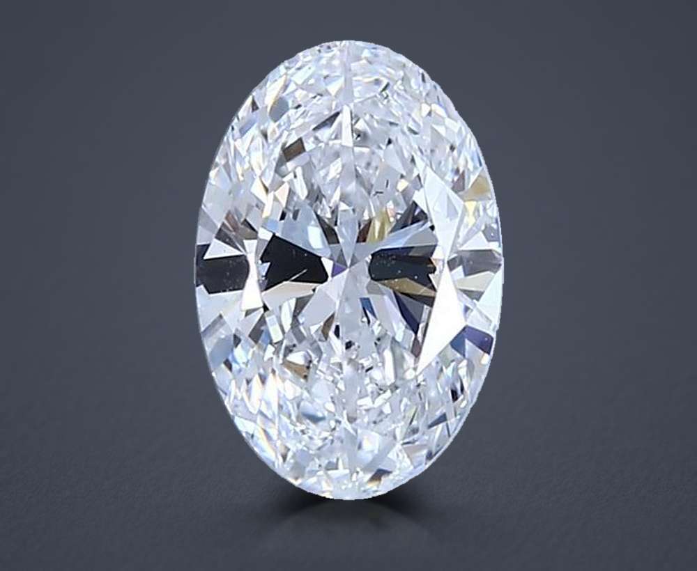 1.50 Carat Oval Natural Diamond