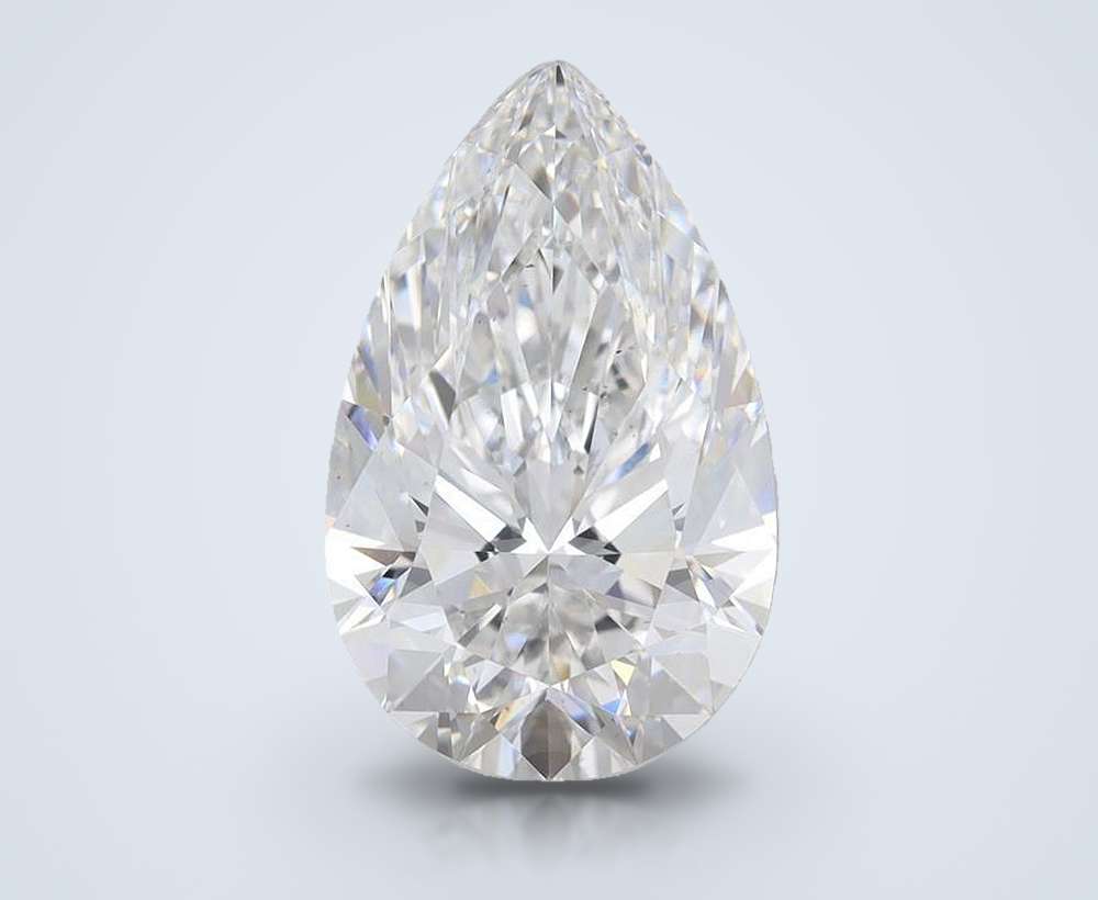 7.84 Carat Pear Lab Diamond