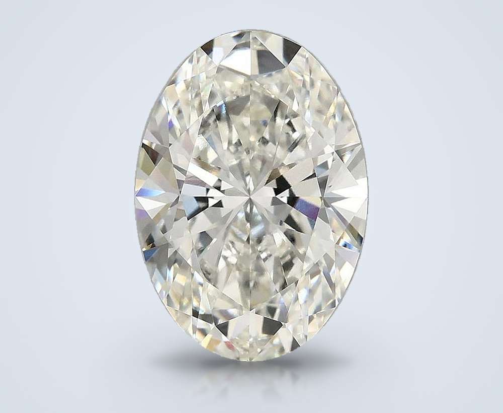 4.90 Carat Oval Lab Diamond