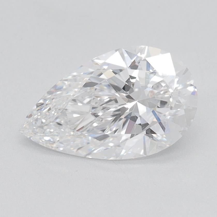 1.09ct D VVS1 Rare Carat Ideal Cut Pear Lab Grown Diamond