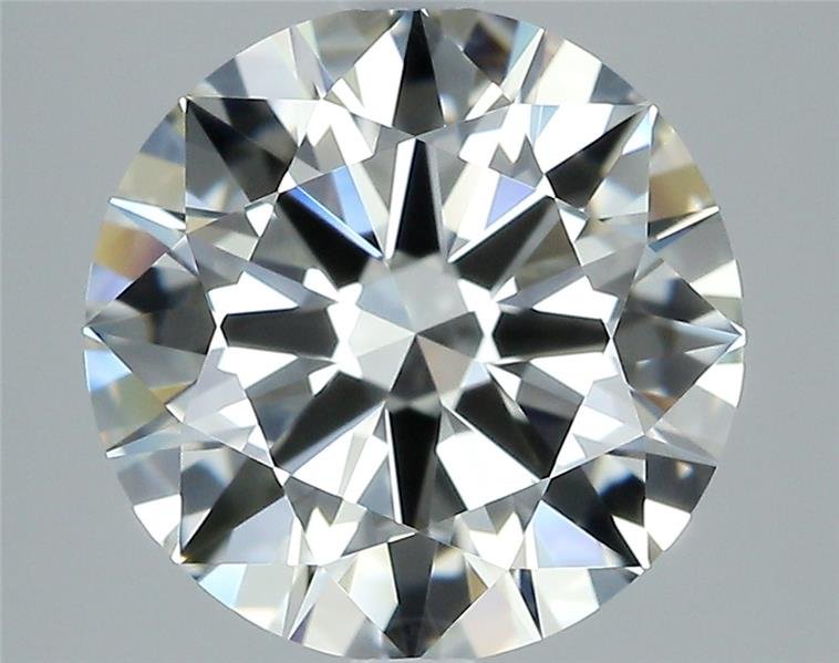 2.62ct K VVS2 Rare Carat Ideal Cut Round Diamond