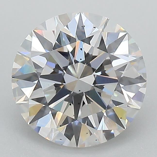 1.70ct I SI1 Rare Carat Ideal Cut Round Lab Grown Diamond