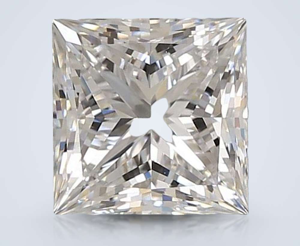 2.52 Carat Princess Lab Diamond