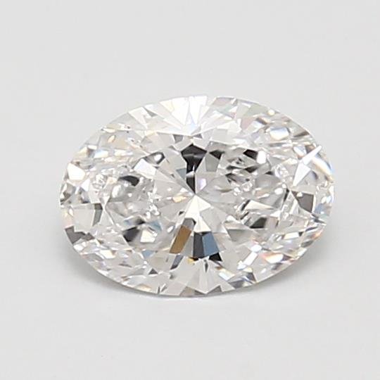 0.91ct F VS2 Rare Carat Ideal Cut Oval Lab Grown Diamond