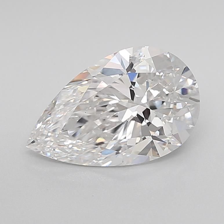 1.86ct E VS1 Rare Carat Ideal Cut Pear Lab Grown Diamond