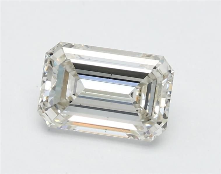 0.81ct H VS2 Rare Carat Ideal Cut Emerald Lab Grown Diamond