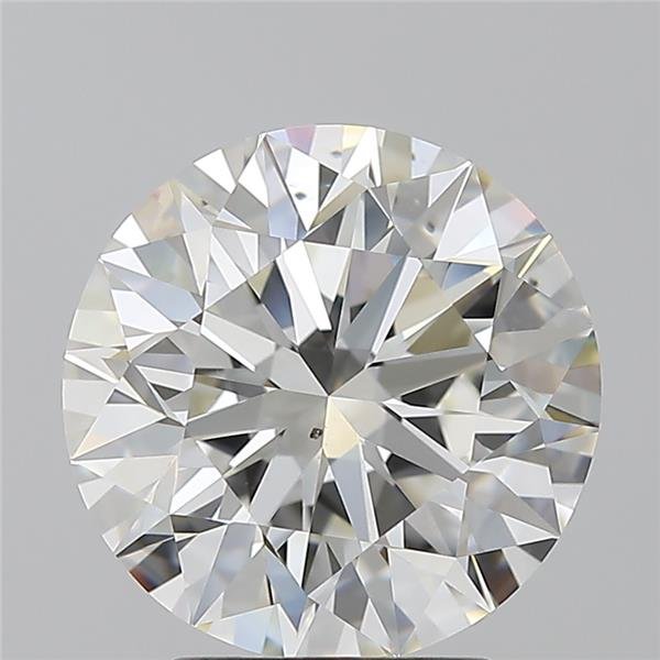 3.59ct H VS2 Rare Carat Ideal Cut Round Diamond