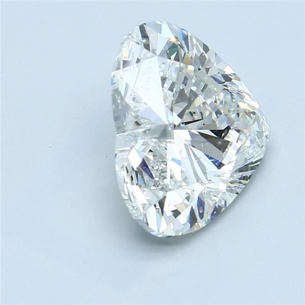 5.01ct F SI1 Rare Carat Ideal Cut Heart Diamond