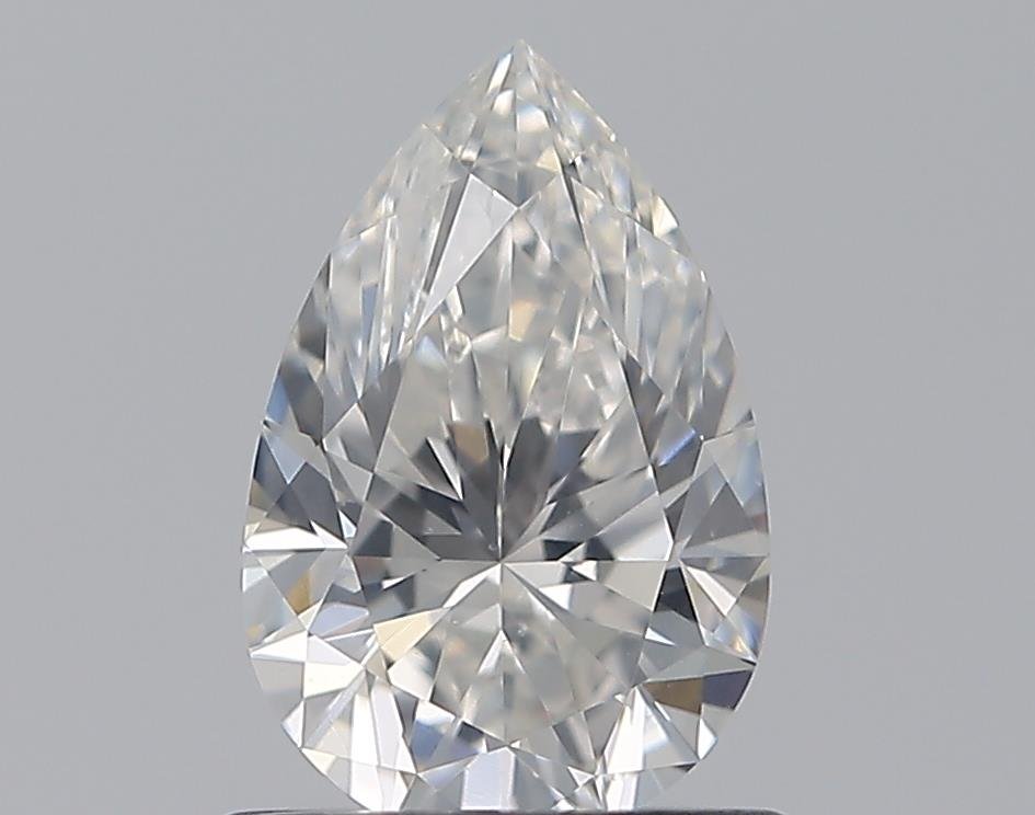 0.71ct G SI1 Rare Carat Ideal Cut Pear Diamond