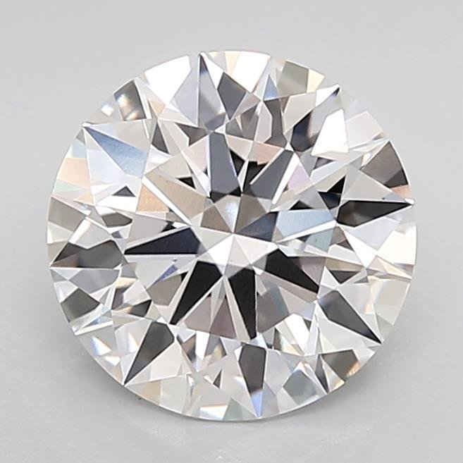 2.59ct D VS1 Rare Carat Ideal Cut Round Lab Grown Diamond