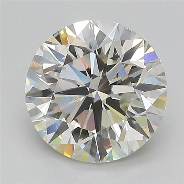 2.20ct J VVS2 Excellent Cut Round Lab Grown Diamond