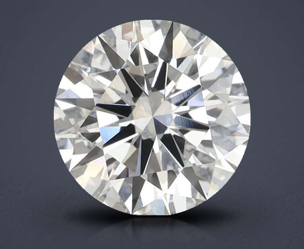 2.96 Carat Round Lab Diamond
