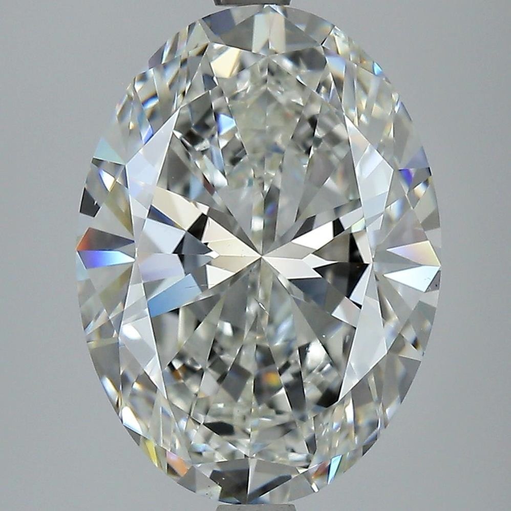 6.01ct G VS2 Very Good Cut Oval Diamond