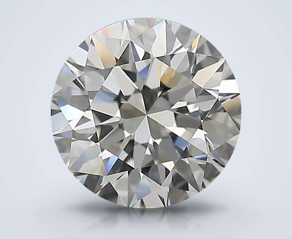 2.51 Carat Round Natural Diamond