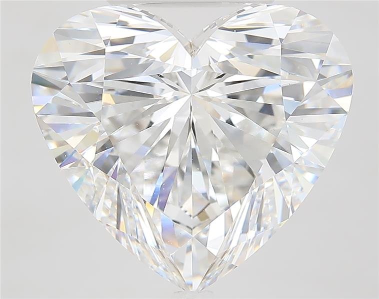 10.13ct E VS1 Rare Carat Ideal Cut Heart Lab Grown Diamond