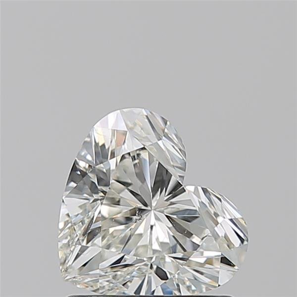 1.06ct J SI1 Rare Carat Ideal Cut Heart Diamond