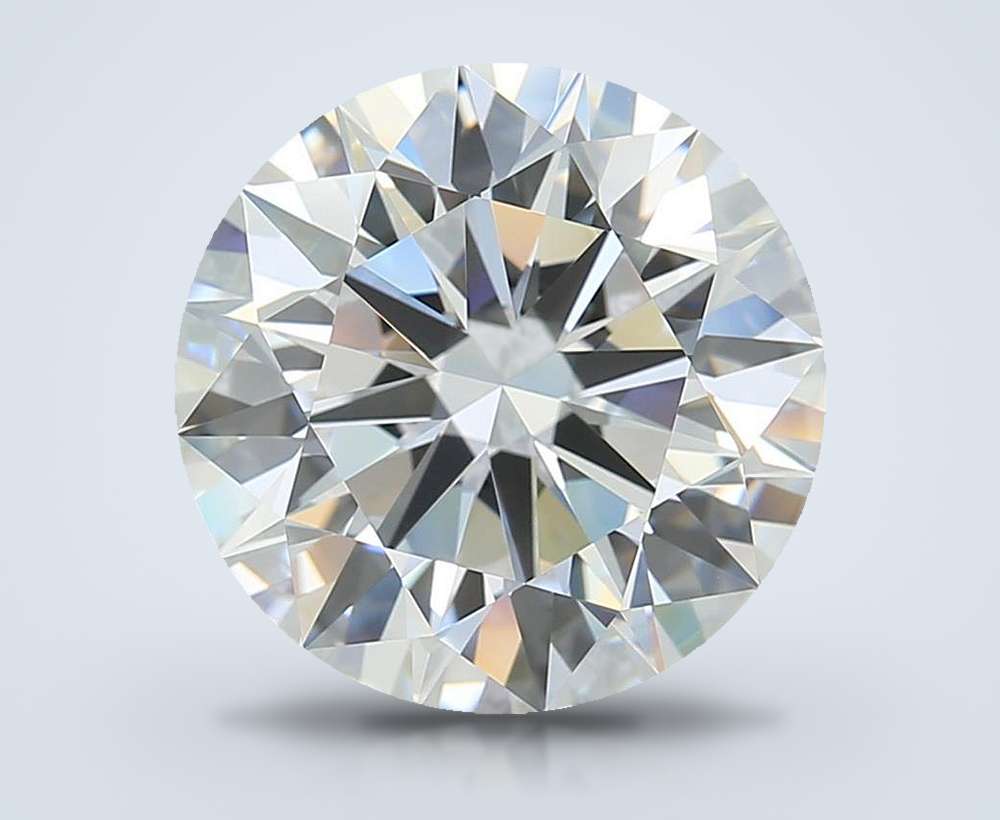6.02 Carat Round Lab Diamond
