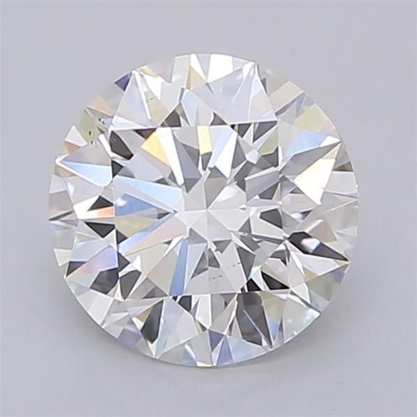 2.00ct D VS2 Rare Carat Ideal Cut Round Lab Grown Diamond