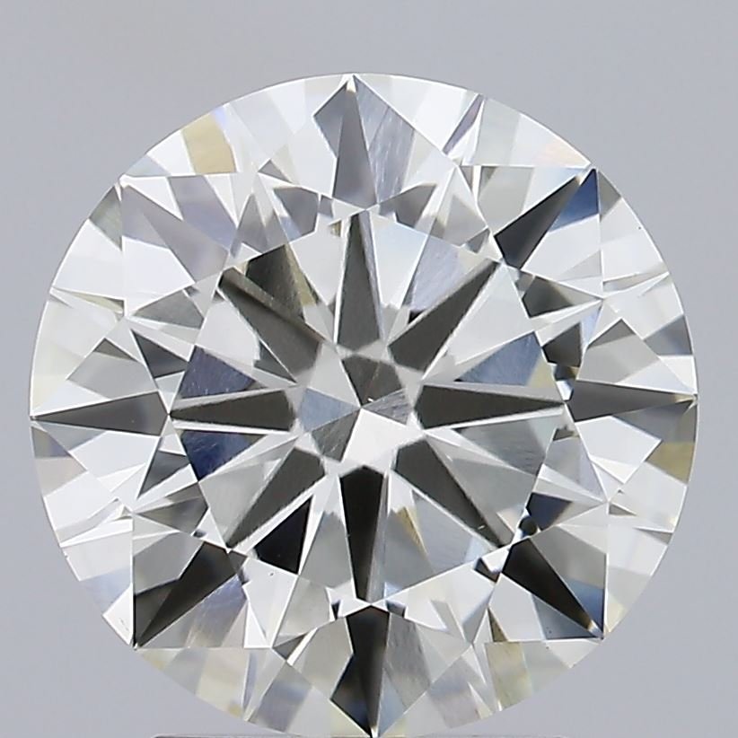 2.53ct J VS1 Excellent Cut Round Lab Grown Diamond