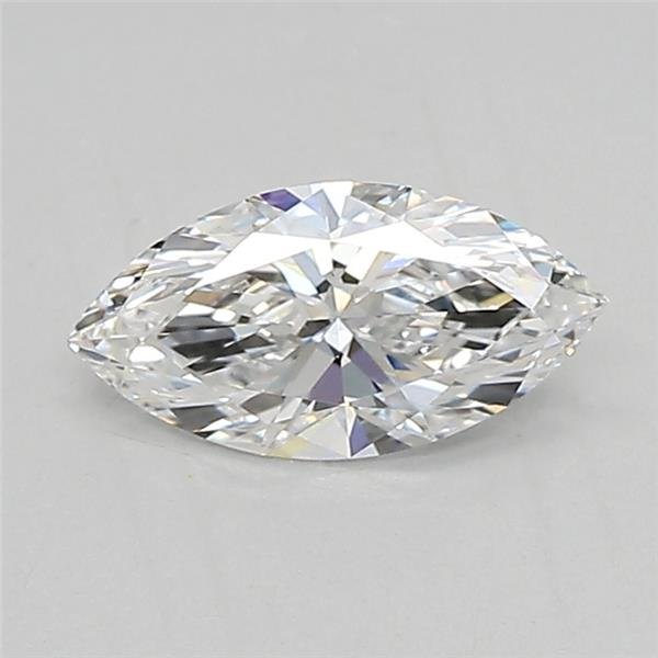 0.62ct D VVS2 Rare Carat Ideal Cut Marquise Lab Grown Diamond