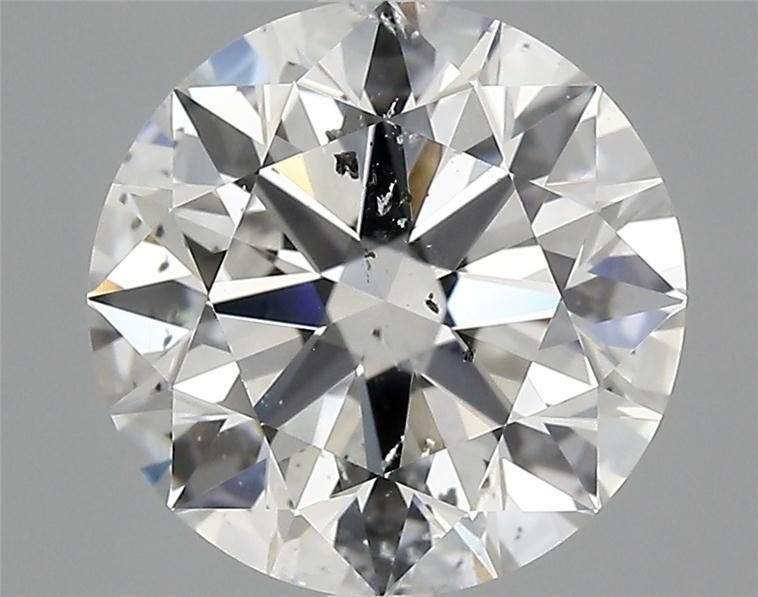 3.04ct F SI2 Excellent Cut Round Diamond