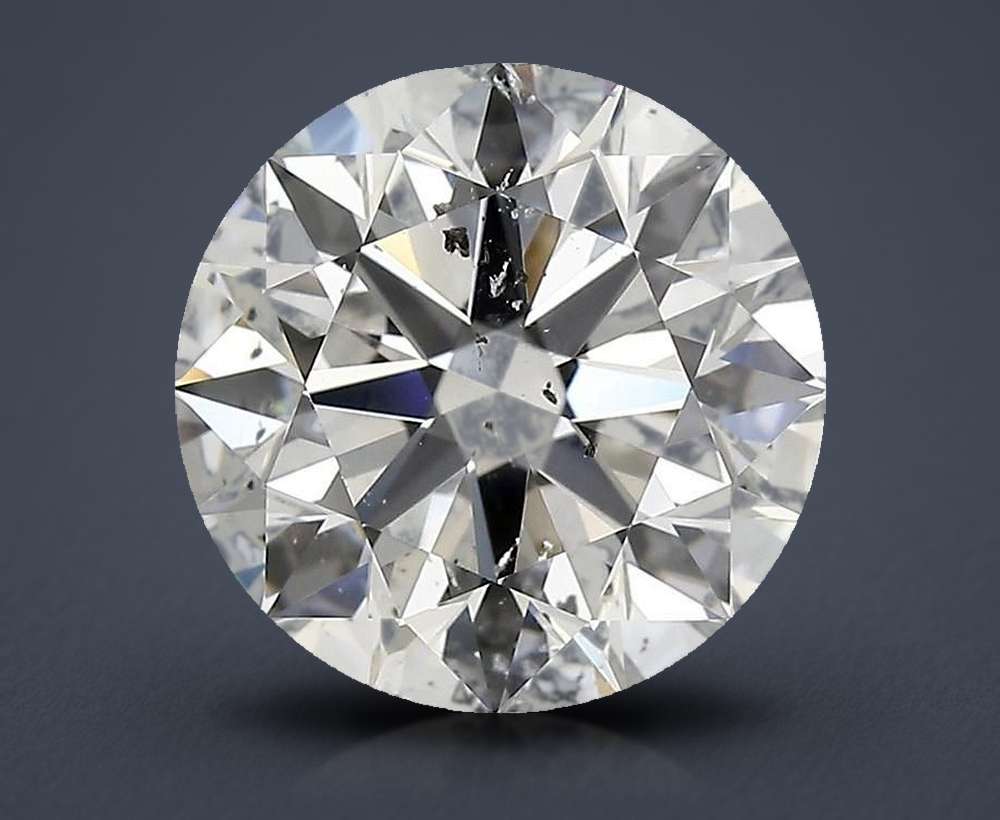 3.04 Carat Round Natural Diamond