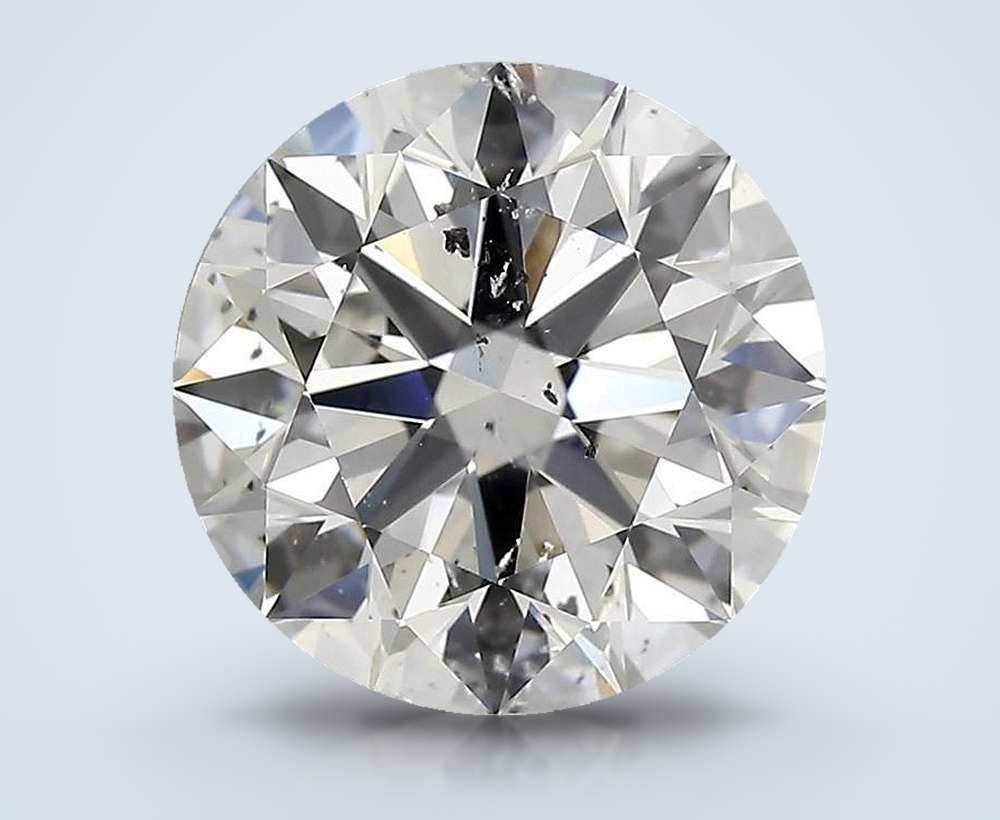 3.04 Carat Round Natural Diamond