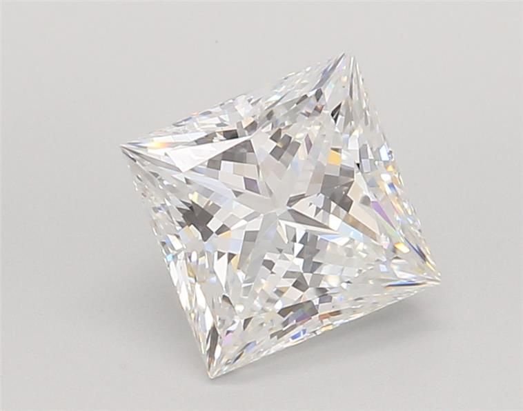 2.04ct E VVS2 Rare Carat Ideal Cut Princess Lab Grown Diamond