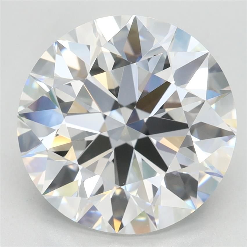 4.17ct E VVS1 Rare Carat Ideal Cut Round Lab Grown Diamond