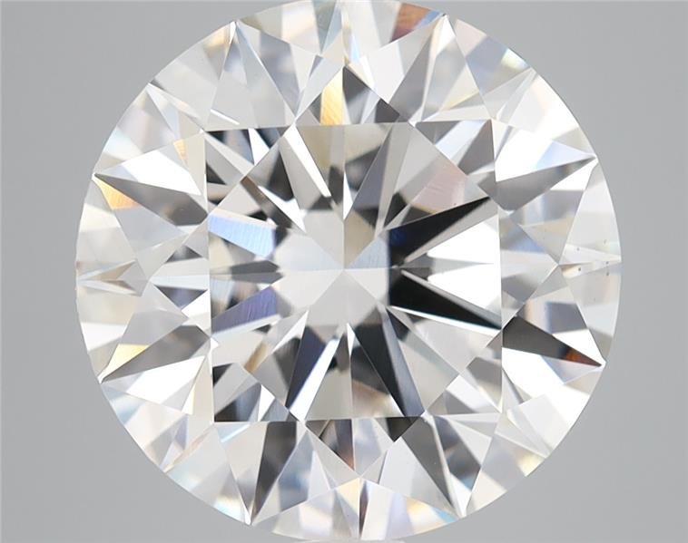 6.42ct G VS1 Rare Carat Ideal Cut Round Lab Grown Diamond