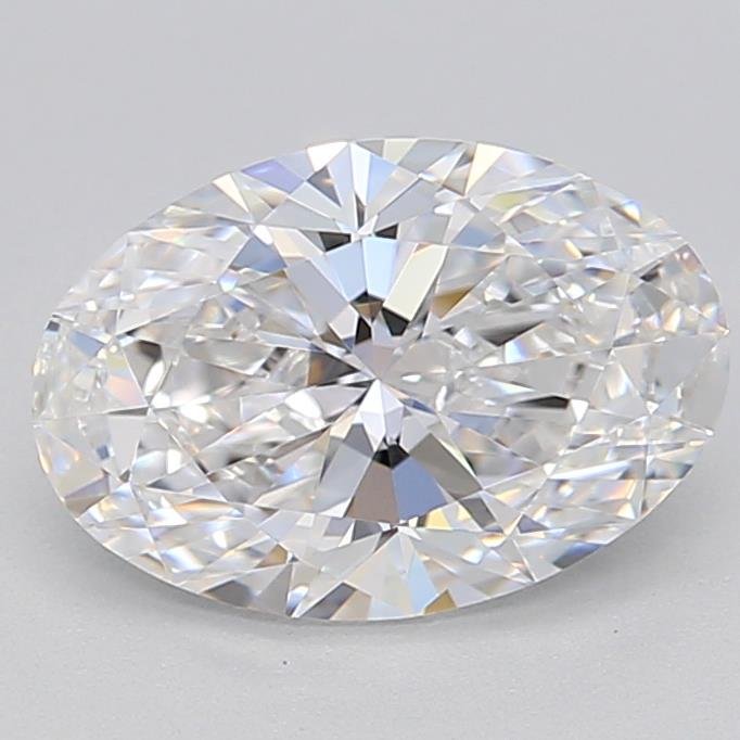 1.09ct D VVS2 Rare Carat Ideal Cut Oval Lab Grown Diamond